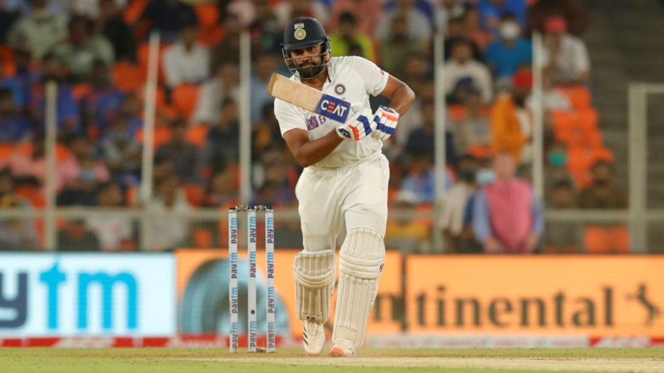 Rohit Sharma has been more open to driving on the up against England's quicks