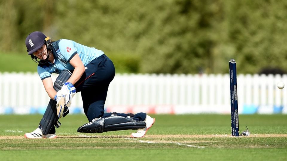 Natalie Sciver had a good day with both bat and ball