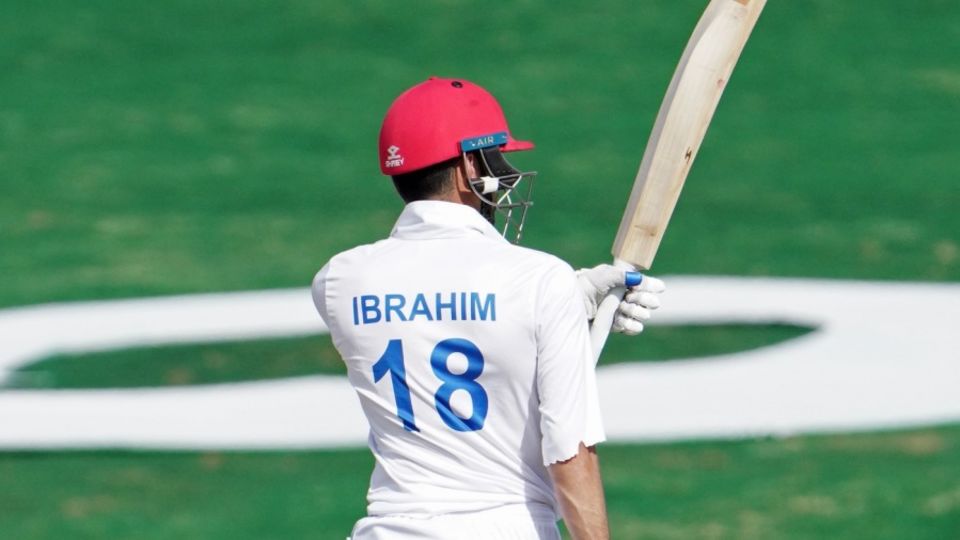 Ibrahim Zadran gave a fantastic account of himself in tricky conditions in the first Test