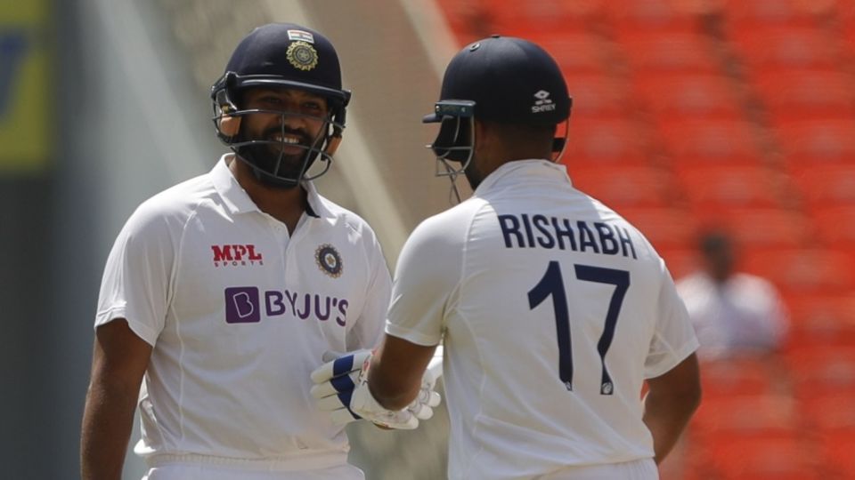 Rohit Sharma and Rishabh Pant are ranked joint-seventh among Test batsmen by the ICC