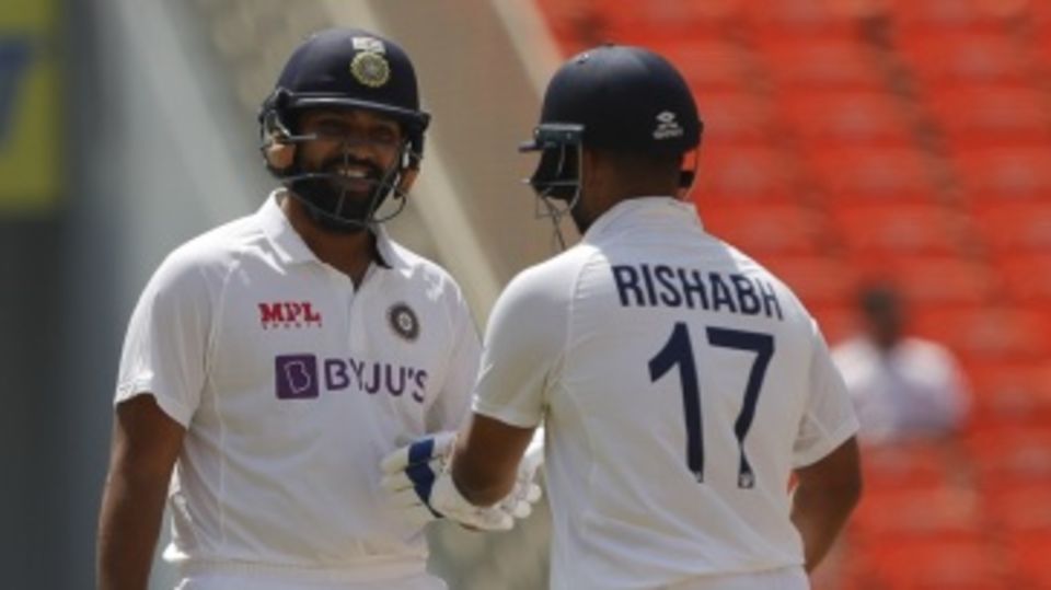 Rohit Sharma and Rishabh Pant rebuilt for India after lunch