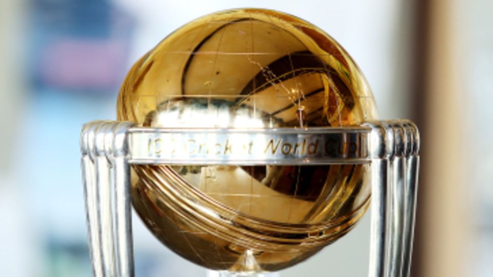 The World Cup trophy