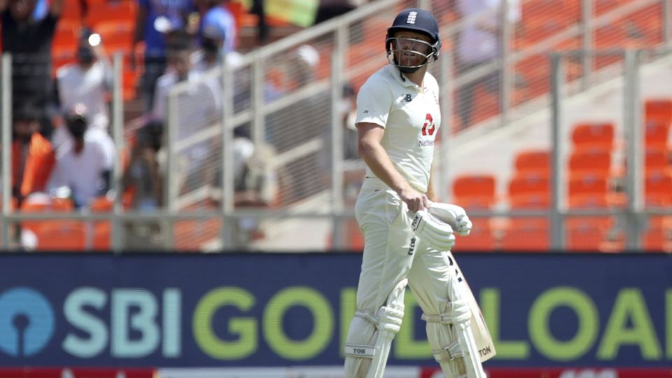 Jonny Bairstow's lean run against India continued