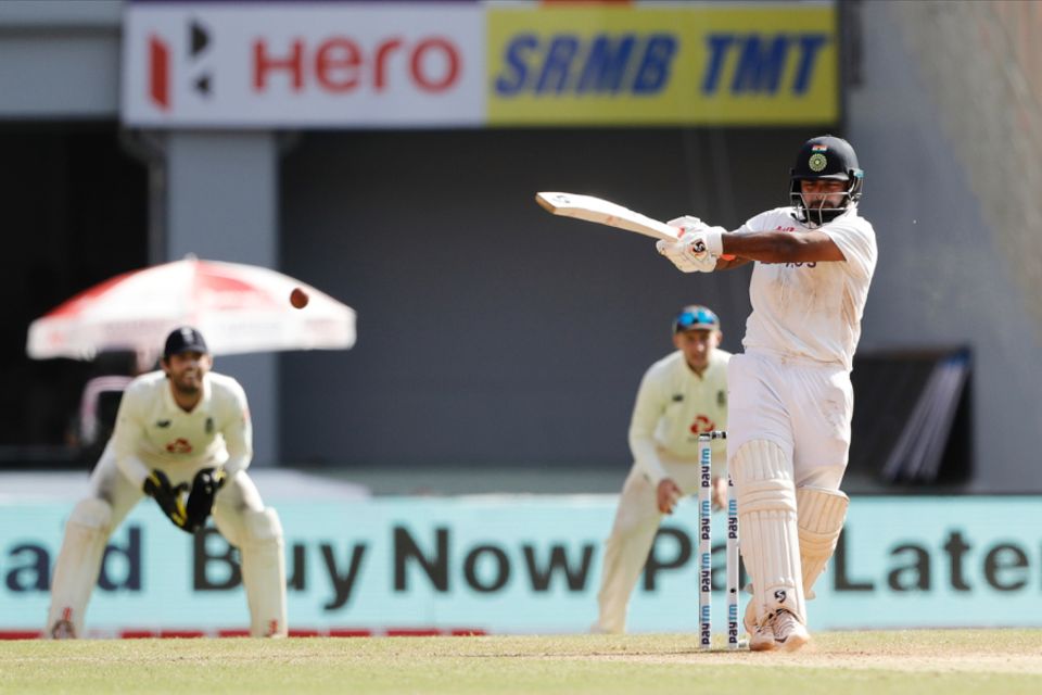Rishabh Pant is an attacking batsman always looking to score, but also confident in his defence