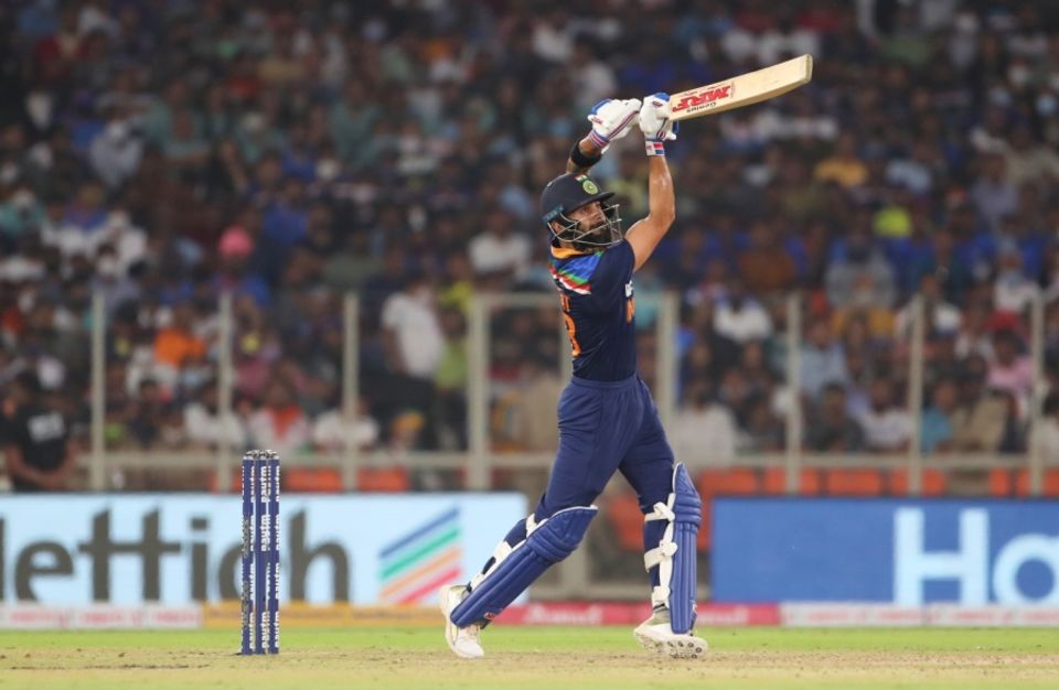 Virat Kohli has been in top form in the T20Is against England