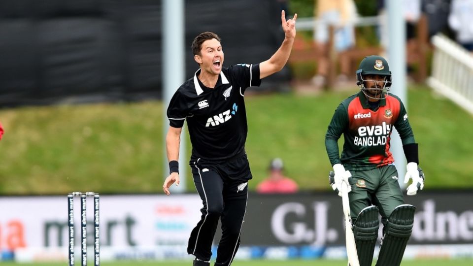 Trent Boult was in red-hot form in Dunedin