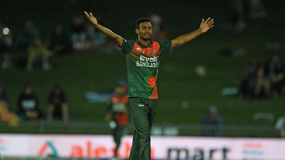 Shoriful Islam had made his T20I debut in New Zealand last month