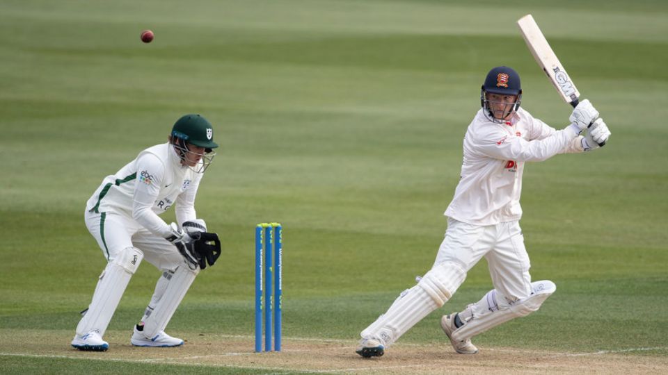 Tom Westley cuts through the off side