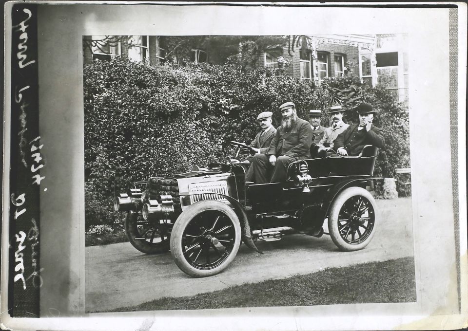 Coup de Grace: WG made quick work of a match in 1903 to catch a ride