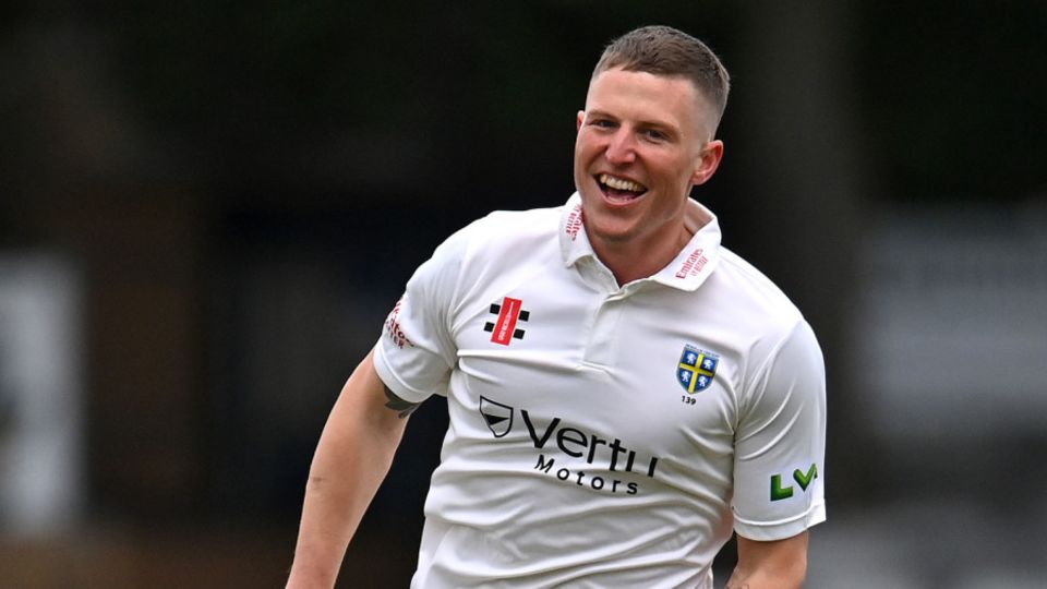 Brydon Carse was in the wickets