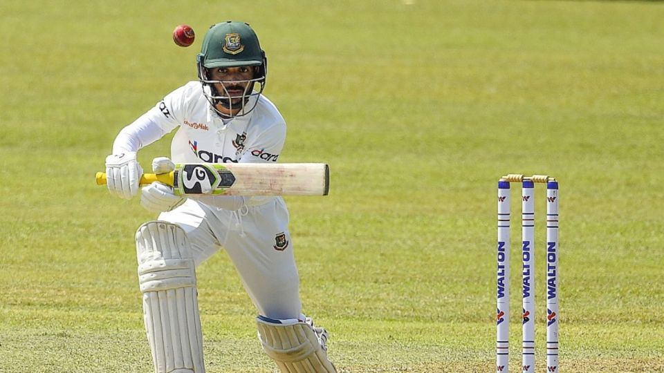 Mominul Haque scored 127 in the Pallekele Test, his innings lasting over five hours