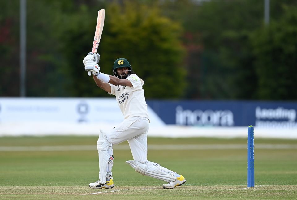 Haseeb Hameed flicks with a flourish