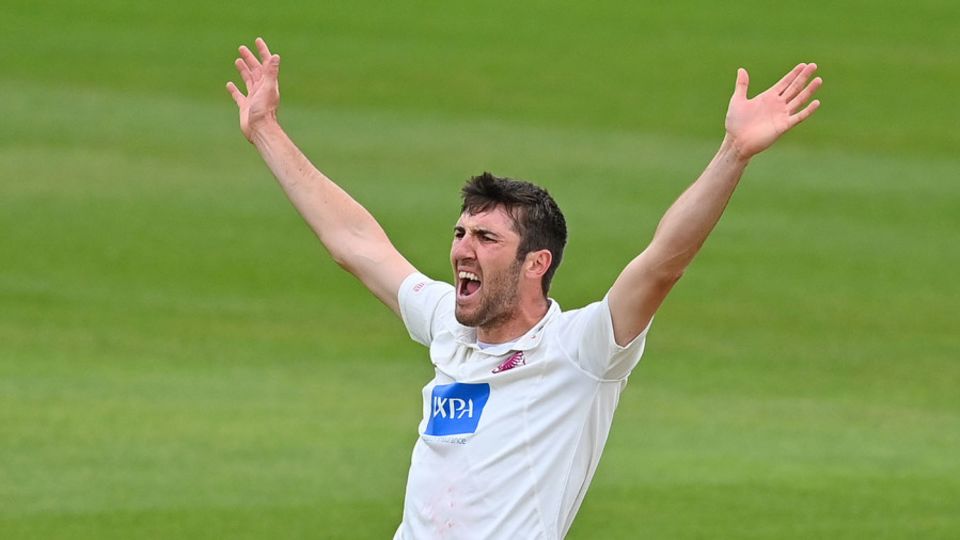 Craig Overton sits second behind Simon Harmer on the Championship wicket-taking charts