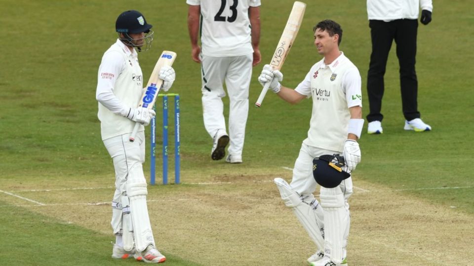 Will Young and Jack Burnham both made hundreds as Durham dominated at Chester-le-Street