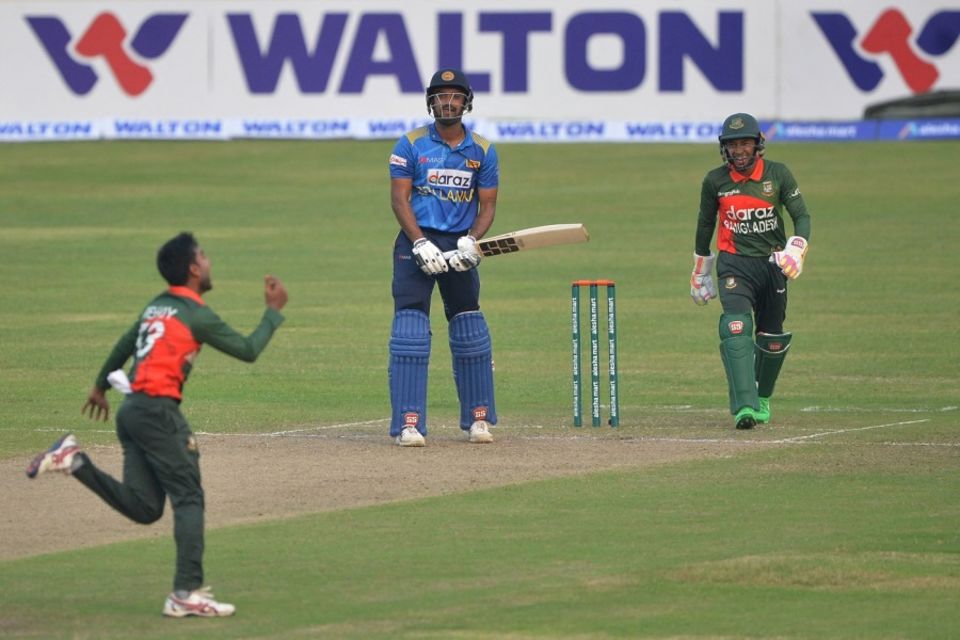 Mehidy Hasan Miraz rocked Sri Lanka's chase