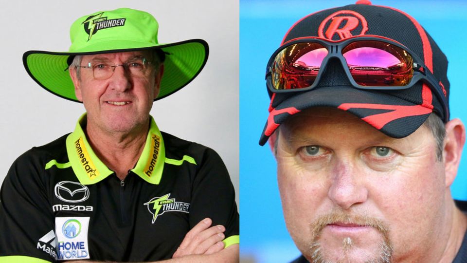 Trevor Bayliss and David Saker are back in the BBL