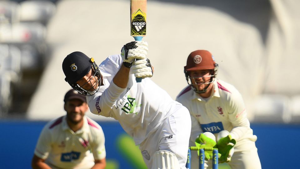 Lewis McManus' unbeaten 91 dragged Hampshire towards parity