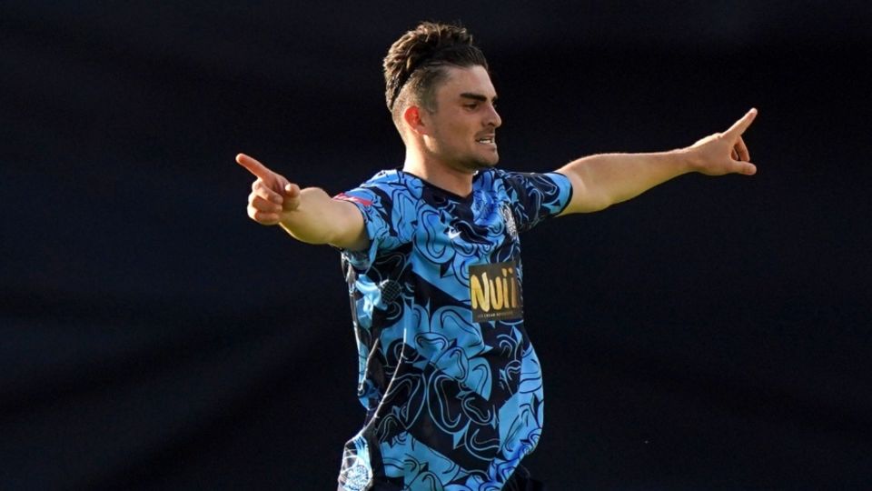 Jordan Thompson claimed three wickets in Yorkshire's victory over Birmingham