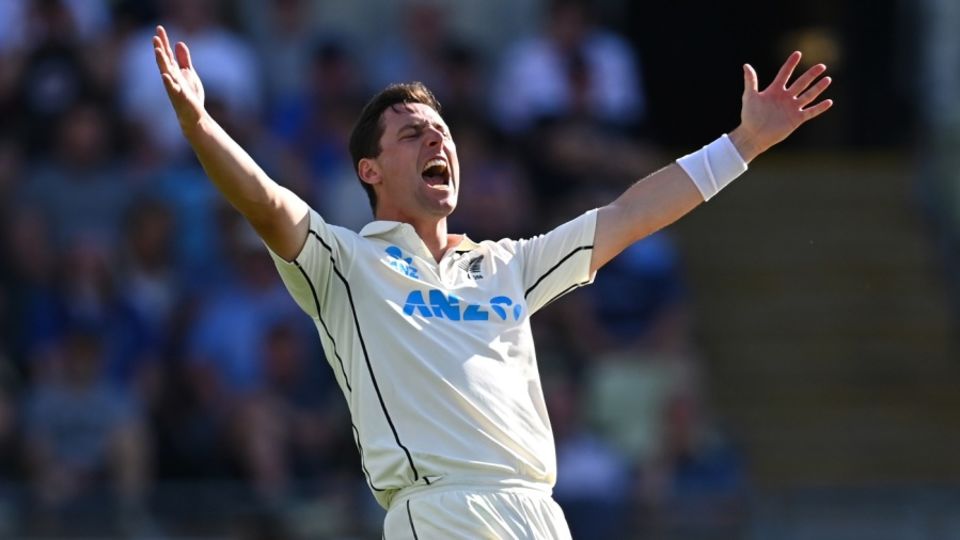 Matt Henry goes up in appeal