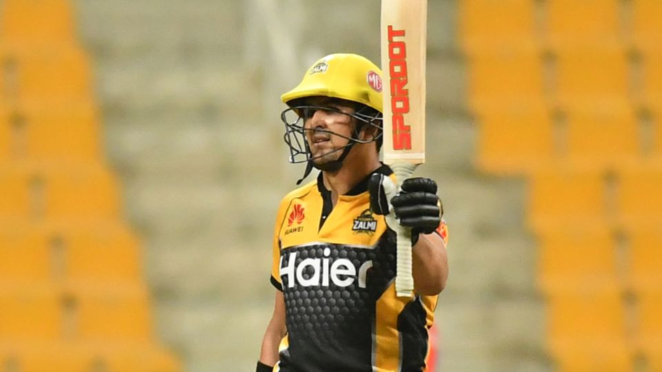 Hazratullah Zazai made a 17-ball fifty on his PSL debut