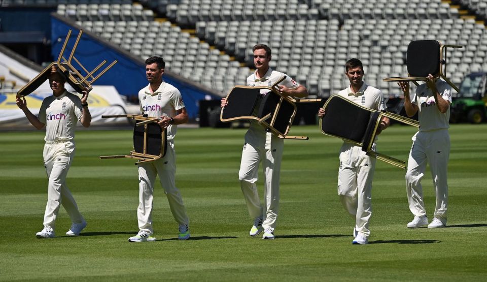 The England team test their bench strength
