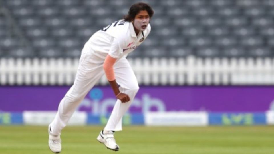 Jhulan Goswami struck early on the second day
