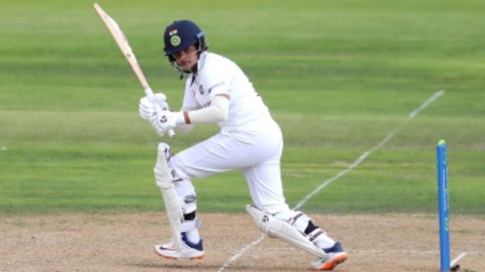 Shafali Verma plays a neat flick