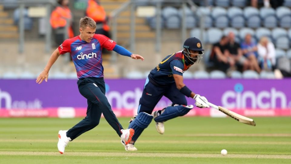 Sam Curran's side-foot was a rare highlight on a dreary night in Cardiff