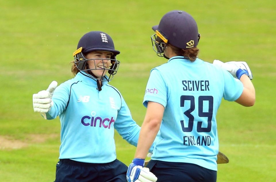 Sciver's partnership with Tammy Beaumont in Bristol was match-winning