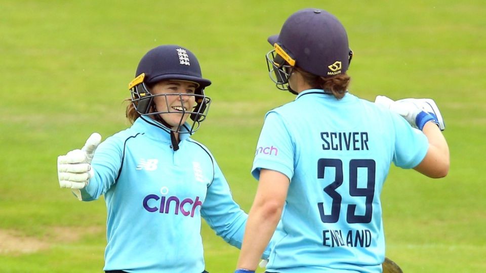 Tammy Beaumont and Nat Sciver stitched an unbroken 119-run partnership