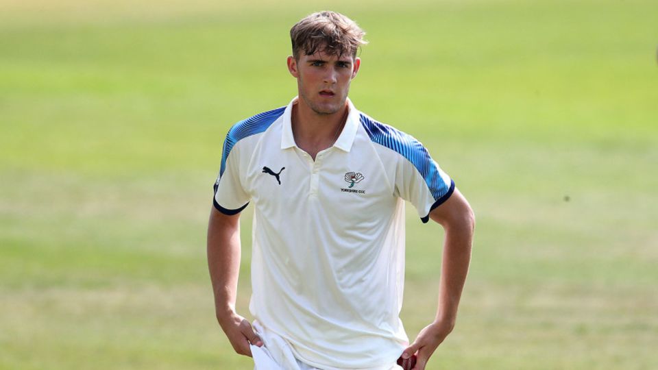 Dominic Leech is a promising young seamer who has committed to Yorkshire until 2024