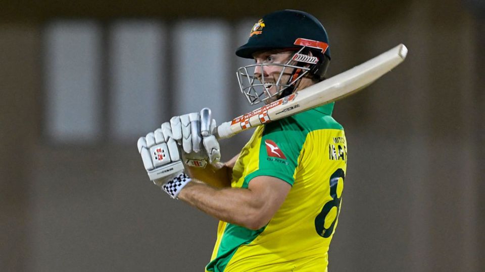 File picture: Mitchell Marsh registered his career-best T20I score