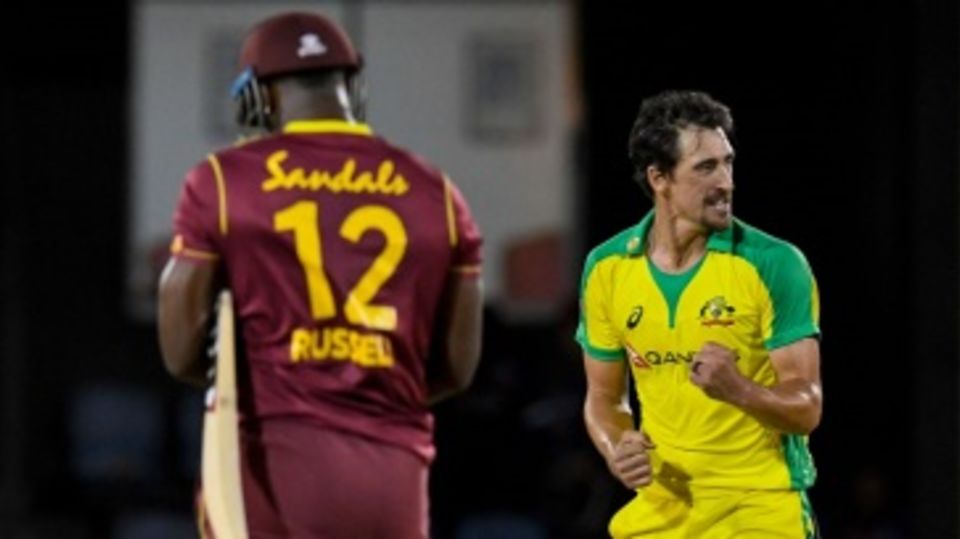Mitchell Starc bowled five dot balls in the final over