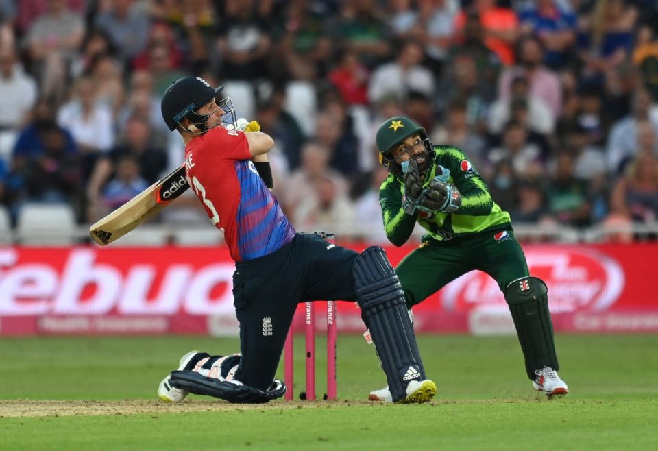 Liam Livingstone smashed his maiden international hundred against Pakistan