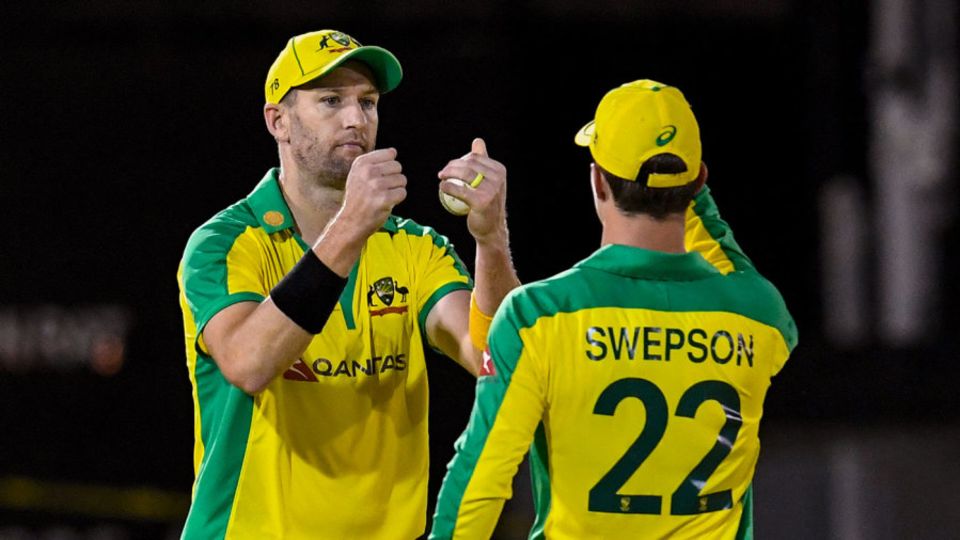 Andrew Tye and Mitchell Swepson come into Australia's XI