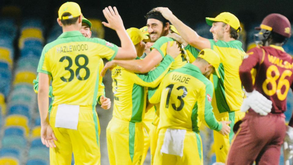 Mitchell Starc ripped through the West Indies batting line-up