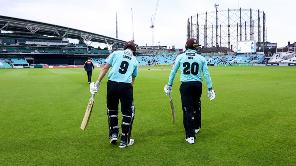Will Jacks and Jason Roy stride out to open the batting for Surrey