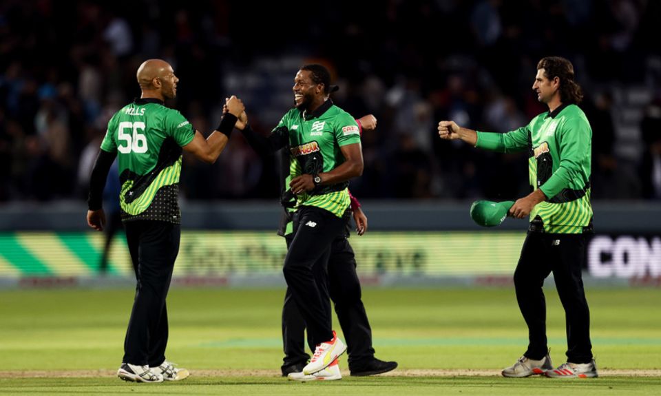 "Tymal Mills [left] brings that element of being an attacking bowler in the powerplay. He can come back in the middle and pick up wickets, and obviously the back-end execution"