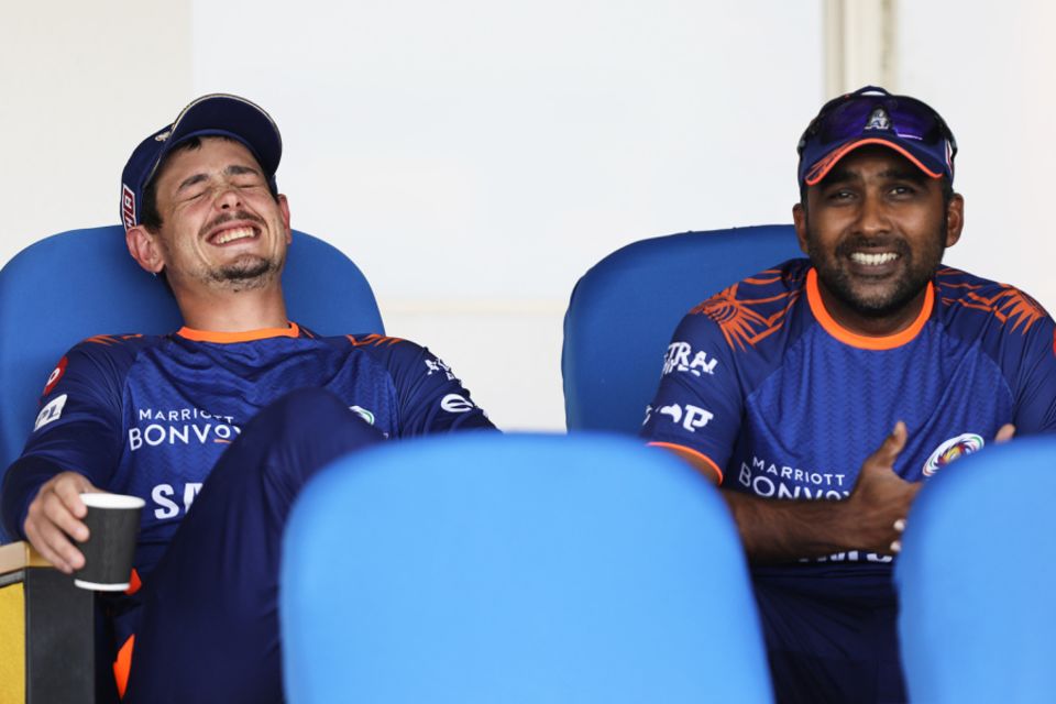 "Initially Quinny [de Kock] wasn't available due to international commitments, but when he got freed up, I had a chat with him and said if he was available, he should join us"