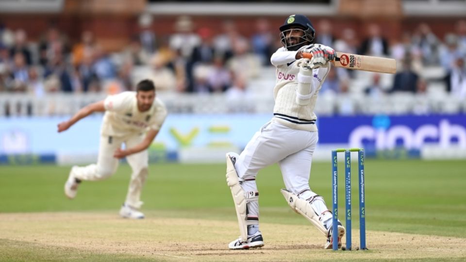 Jasprit Bumrah played his shots on a charged fifth morning