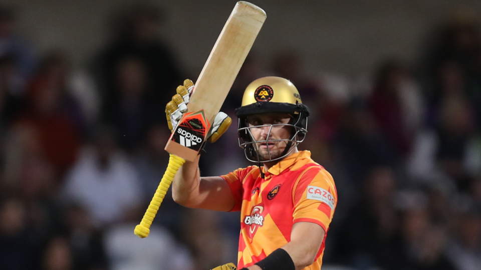 Liam Livingstone brought up the fastest fifty of the Hundred