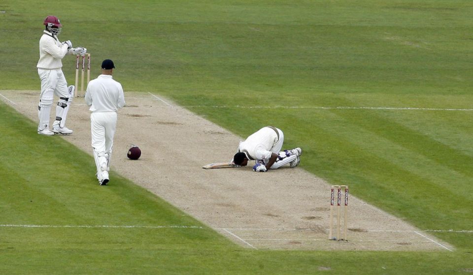 Shivnarine Chanderpaul top-scored for West Indies in seven consecutive innings in 2007