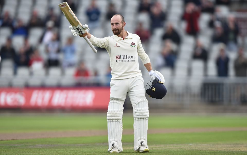 Josh Bohannon acknowledges his century