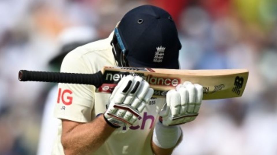Joe Root is gutted after getting out