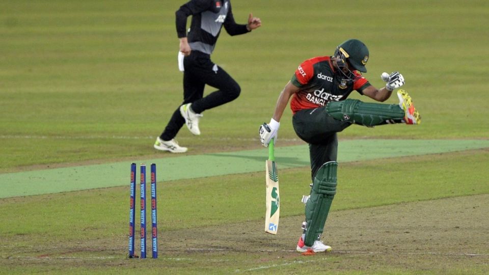 Shakib does get angry from time to time, not always with himself
