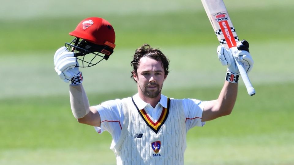 Travis Head made 160 in his first Shield innings of the season