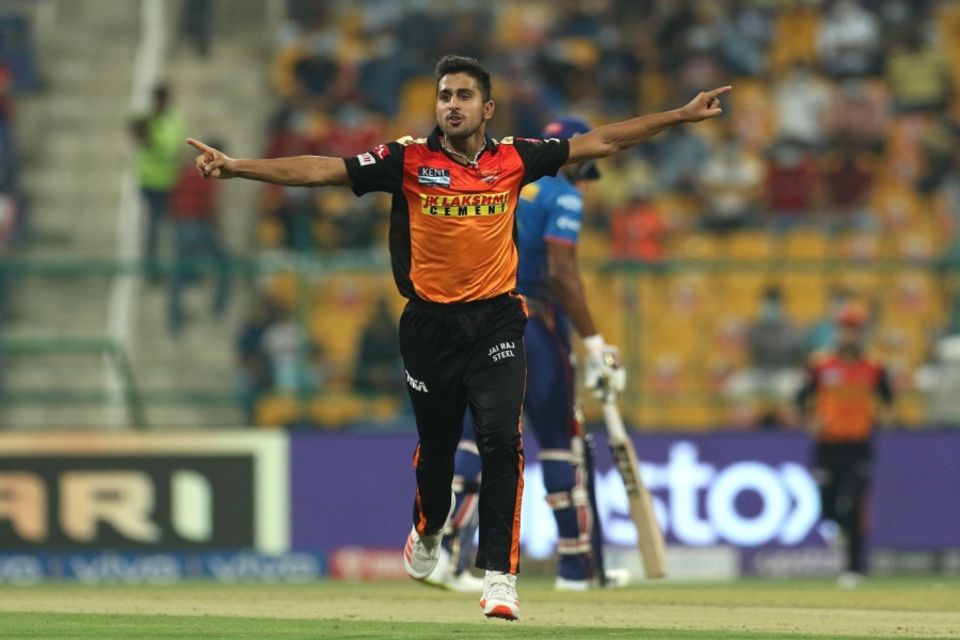 Malik bowled in Sunrisers Hyderabad' last three IPL games of the season, clocking speeds over 150kph