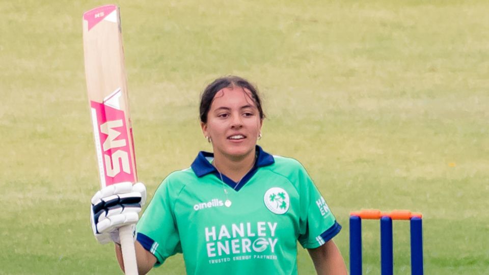 Ireland's Amy Hunter became the youngest ODI centurion on her 16th birthday