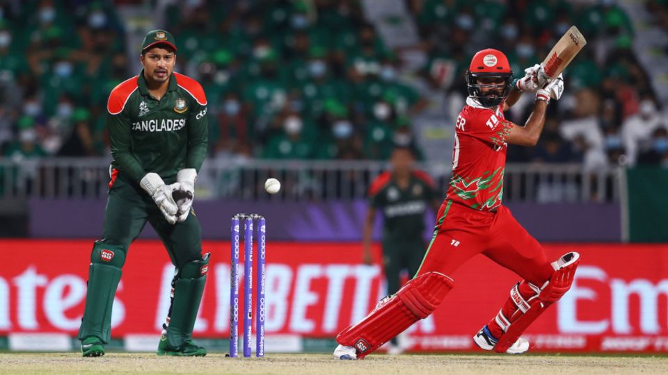 Jatinder Singh kept Oman's hopes alive for a while