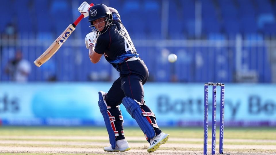 Namibia hauled Zane Green off after 18 overs